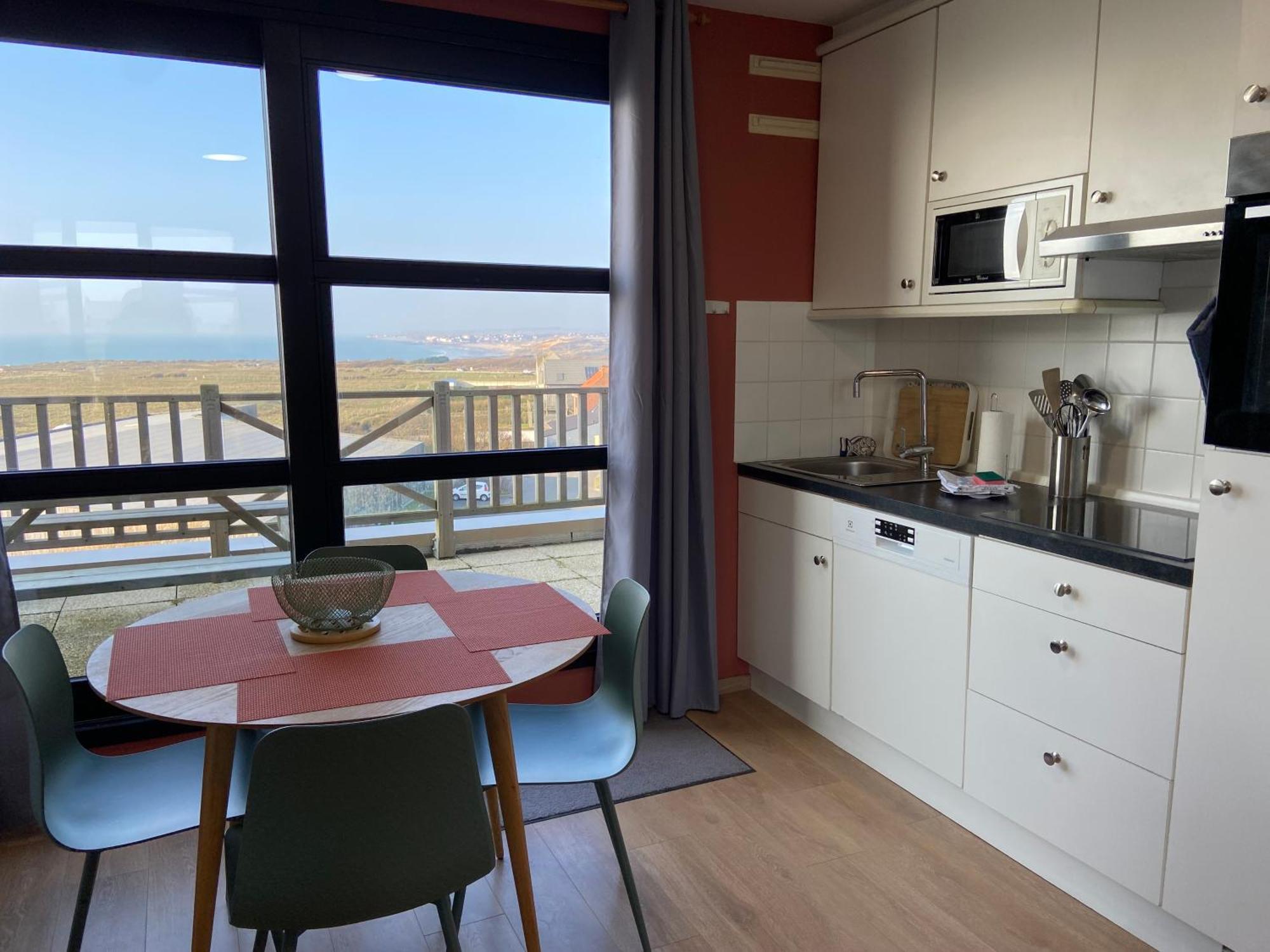 La Mer Vue D'En Haut , Duplex A La Naturelle Sur La Cote D'Opale Wimereux Buitenkant foto