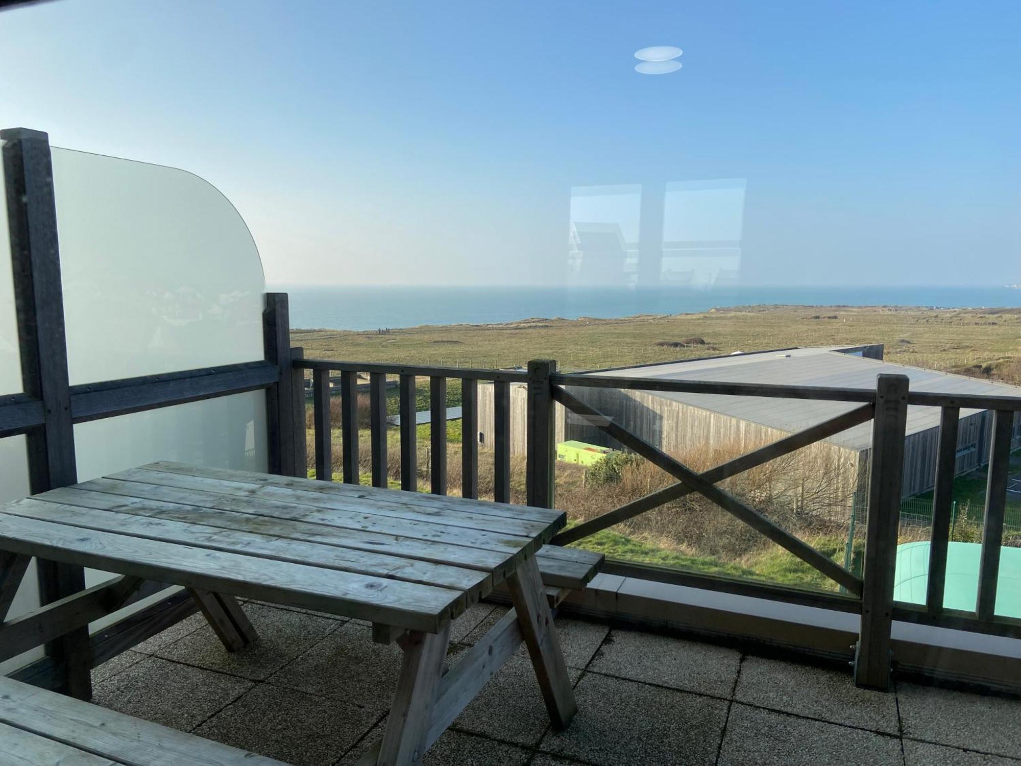 La Mer Vue D'En Haut , Duplex A La Naturelle Sur La Cote D'Opale Wimereux Buitenkant foto